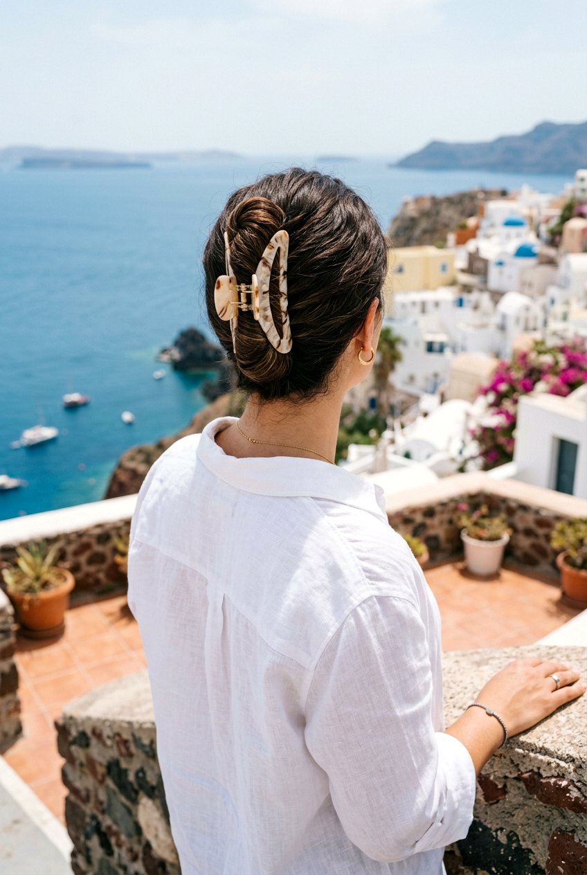 Claw Clip Updo - 20 easy vacation updo for women - 20 easy vacation updo for women