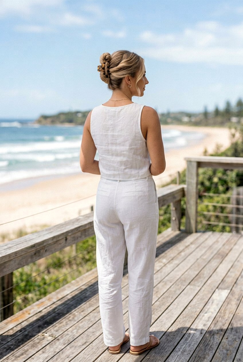 Claw Clip Updo With Beach Waves - 20 beach hairstyle with saltwater waves - 20 beach hairstyle with saltwater waves