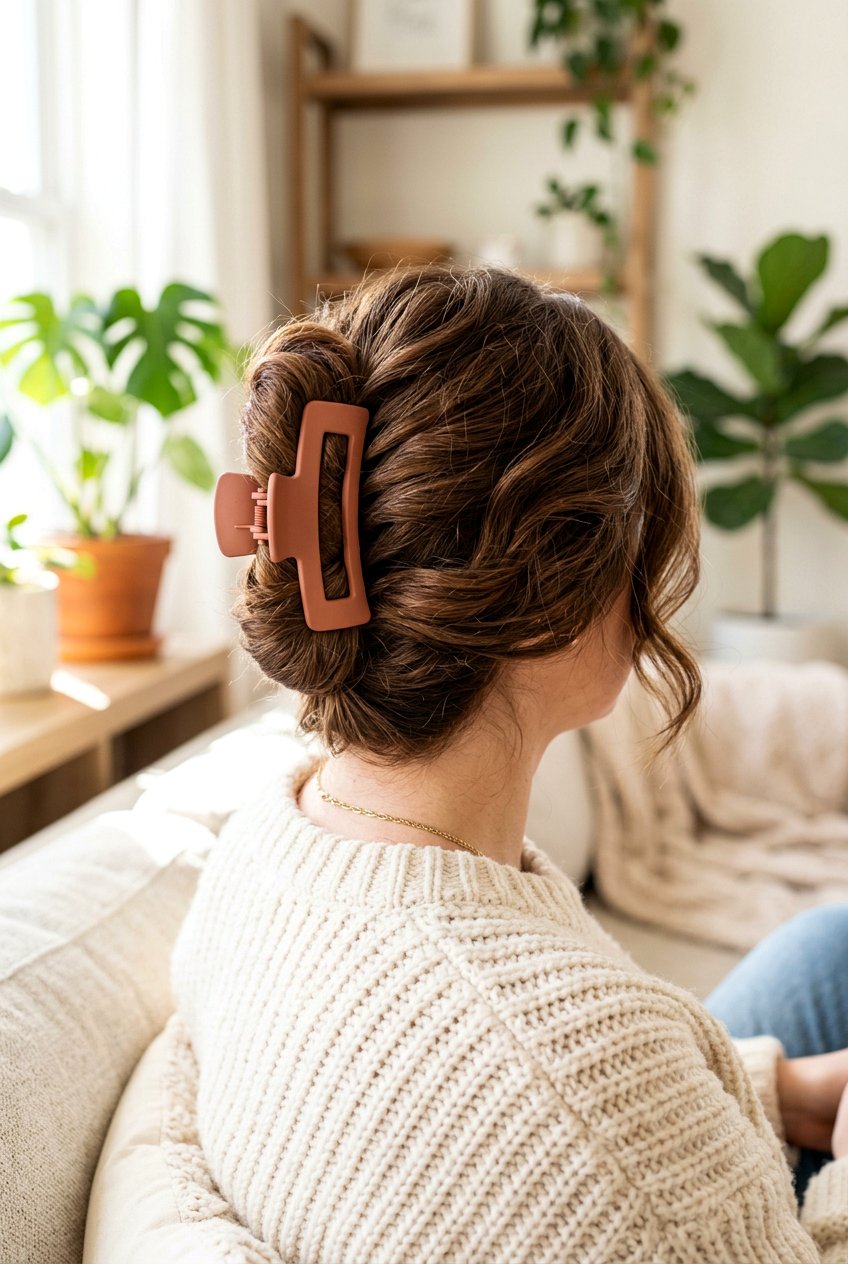 Claw clip french twist thick hair - 20 claw clip french twist hairstyle - 20 claw clip french twist hairstyle