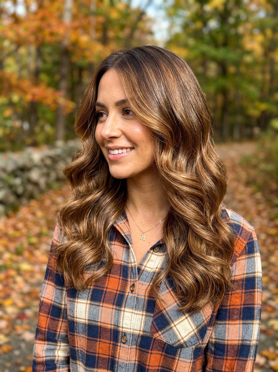 Clear Gloss On Caramel Brown Balayage - 20 clear gloss hair ideas for shine - 20 clear gloss hair ideas for shine