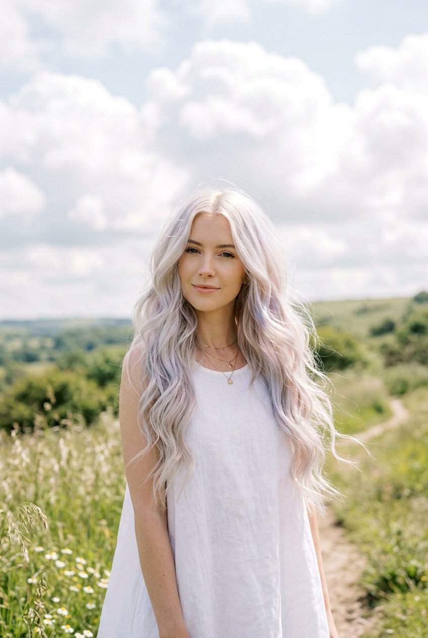 Cloud Girl Platinum Blonde Hair Color - 20 trendy hair colors 2026 - 20 trendy hair colors 2026