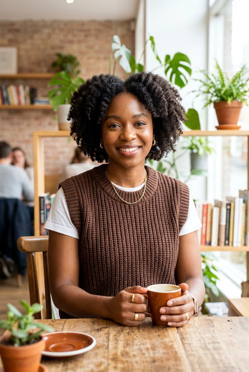 Cocoa Bean - 20 natural dark brunette for mature women - 20 natural dark brunette for mature women