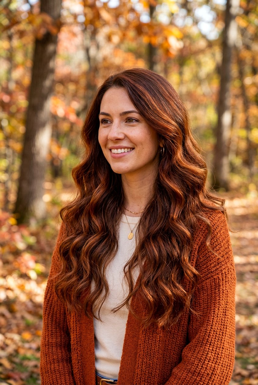 Cocoa Brown Hair with Copper Undertones - 20 cocoa brown hair color - 20 cocoa brown hair color