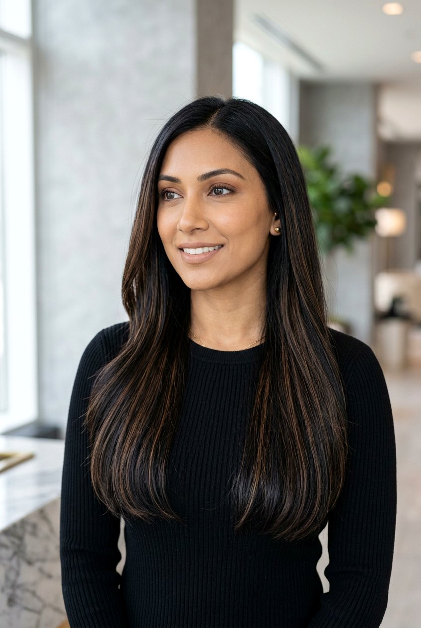 Cocoa Brown Highlights on Black Hair - 20 cocoa brown hair color - 20 cocoa brown hair color