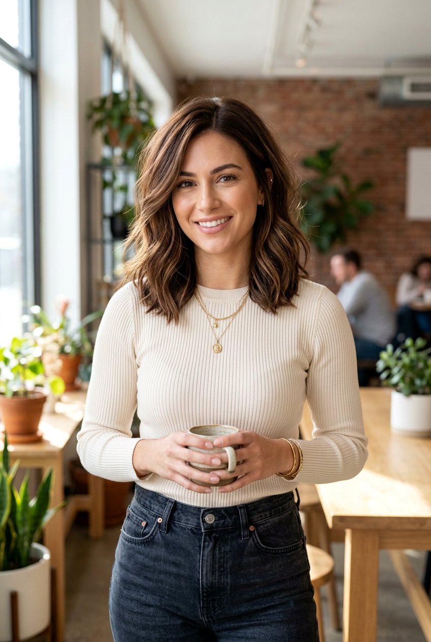 Cocoa Brown Lob Long Bob Color - 20 cocoa brown hair color - 20 cocoa brown hair color