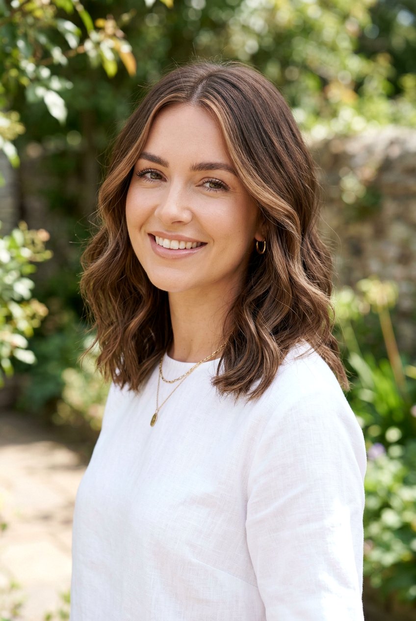 Cocoa Brown with Subtle Face Framing Highlights - 20 cocoa brown hair color - 20 cocoa brown hair color