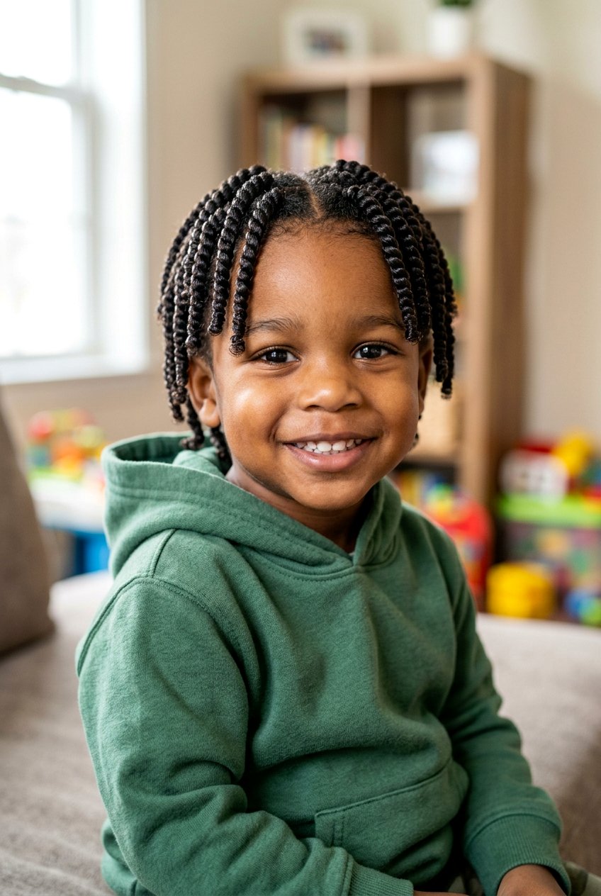 Coiled Twists For Toddler Boys - 20 baby boy twist hairstyles - 20 baby boy twist hairstyles