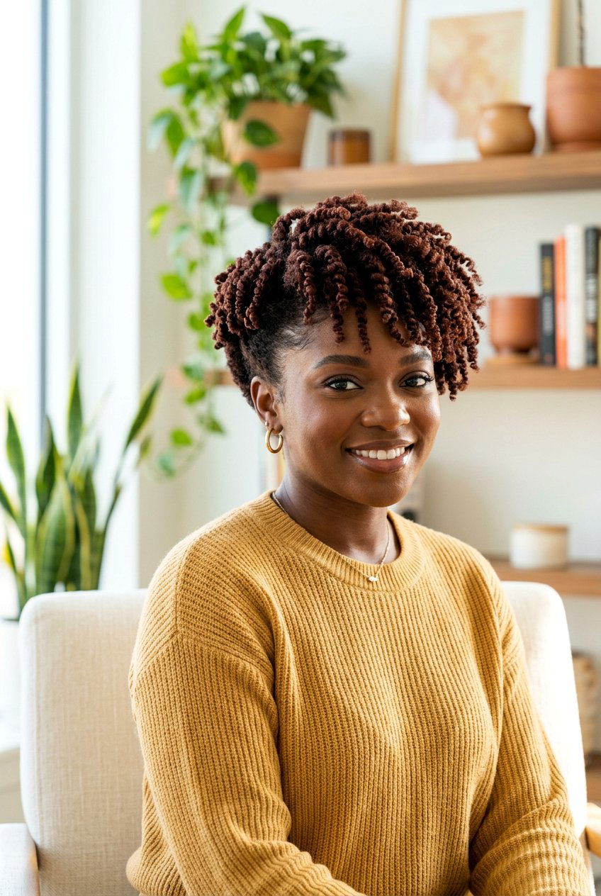 Coily Twist Out For 4C Hair - 20 twist out on tapered natural hair - 20 twist out on tapered natural hair