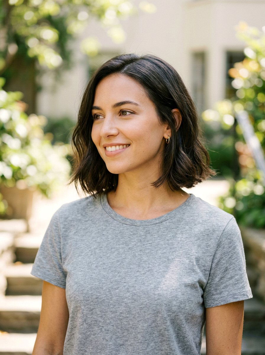 Collarbone Bob Haircut - 20 polished bob for older women - 20 polished bob for older women