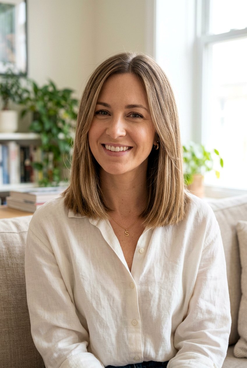 Collarbone Bob for Postpartum Hair Loss - 20 haircuts for postpartum hair loss - 20 haircuts for postpartum hair loss