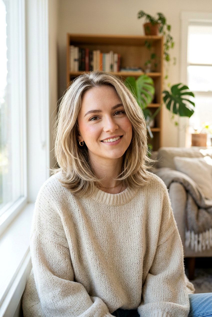 Collarbone Cut - 20 moms haircut ideas for low maintenance - 20 moms haircut ideas for low maintenance