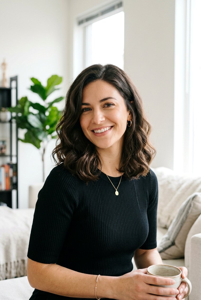 Collarbone Haircut With Soft Waves For Thick Hair - 20 collarbone haircut for thick hair - 20 collarbone haircut for thick hair