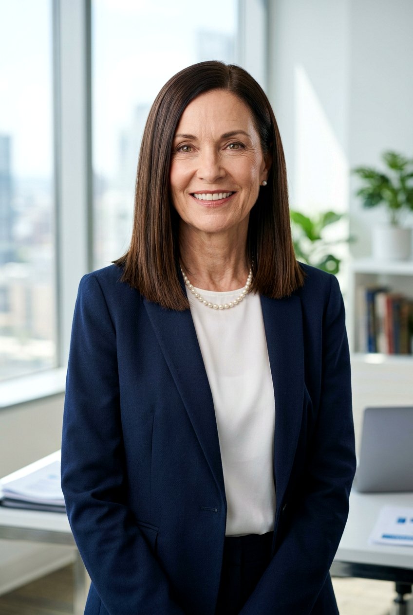 Collarbone Length Blunt Cut - 20 youthful hairstyles for women over 60 - 20 youthful hairstyles for women over 60