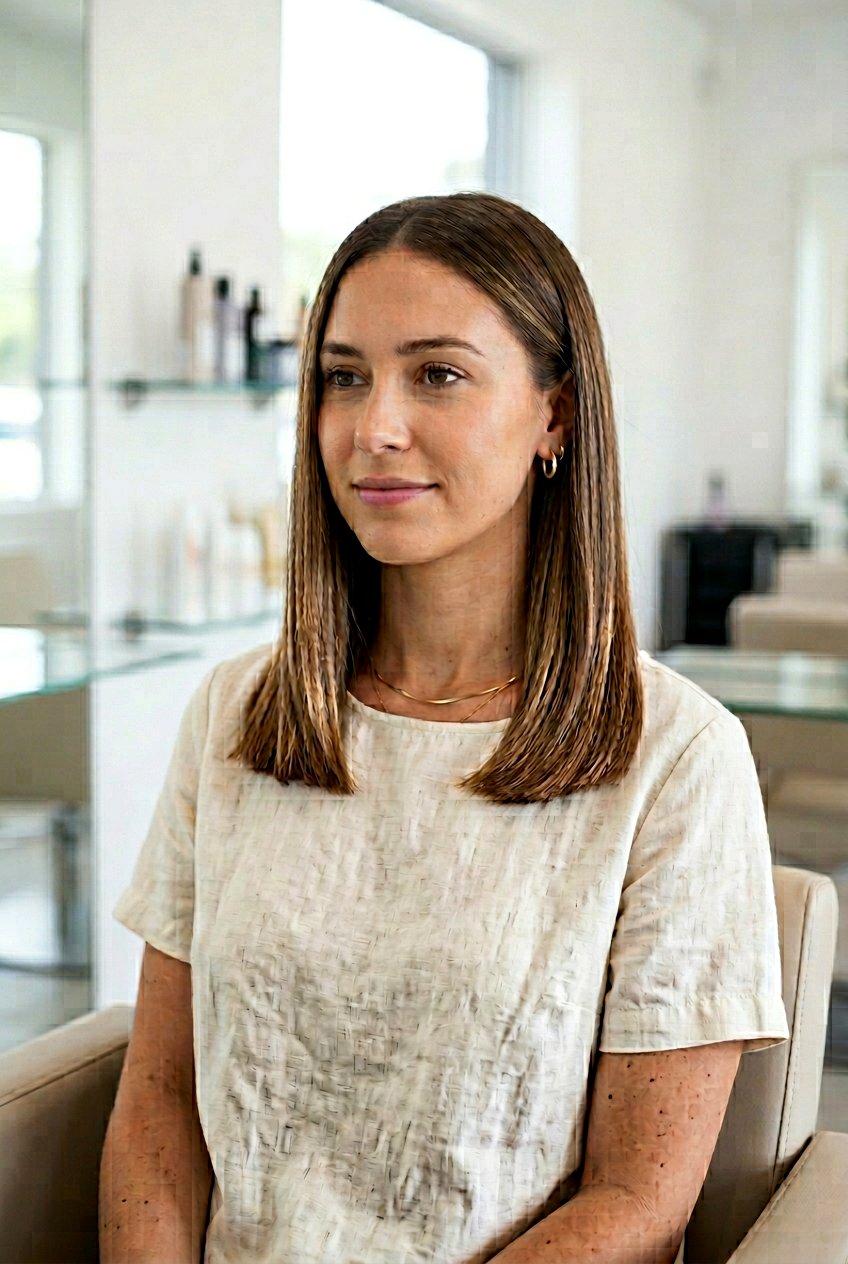 Collarbone Length Cut for Damaged Hair - 20 haircuts for damaged hair - 20 haircuts for damaged hair