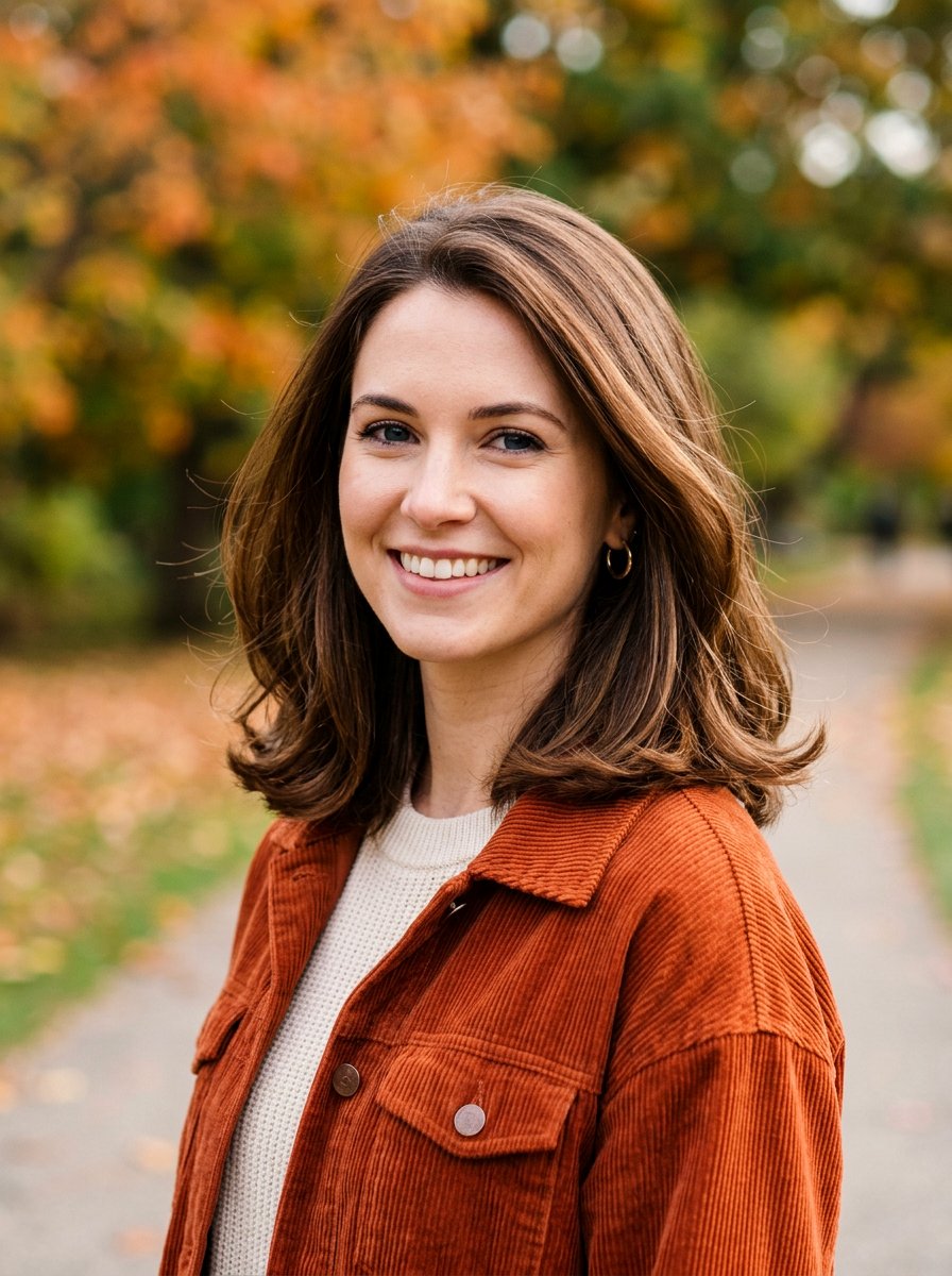 Collarbone Length Glossy Blowout Lob - 20 glossy blowout lob haircut - 20 glossy blowout lob haircut