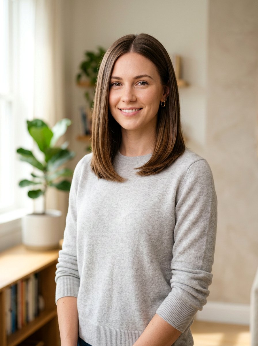 Collarbone Length Straight Hair - 20 polished straight haircut for women - 20 polished straight haircut for women