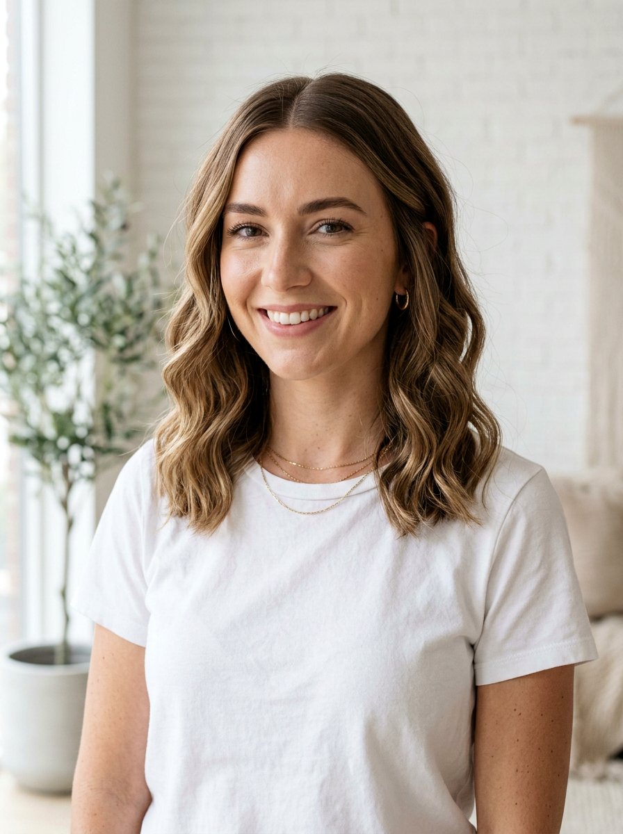 Collarbone Length Waves - 20 flattering haircut for rectangle face women - 20 flattering haircut for rectangle face women