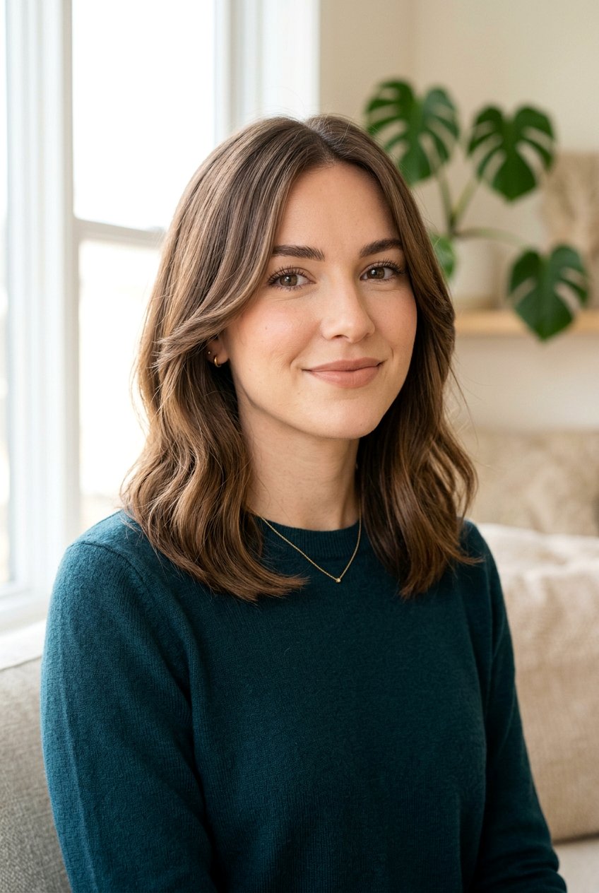 Collarbone Lob With Face Framing Layers - 20 collarbone lob with layers - 20 collarbone lob with layers