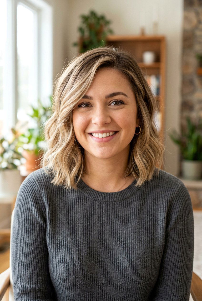 20 Stunning Collarbone Lob With Layers for Gorgeous Volume