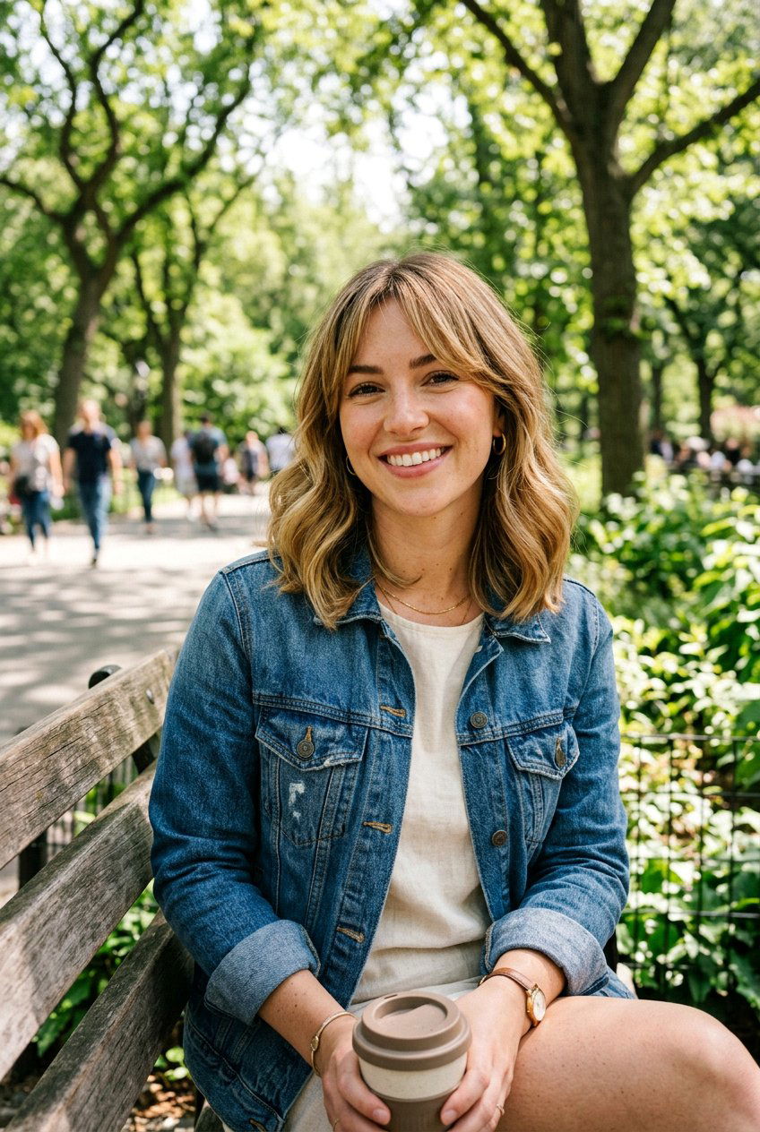 Collarbone lob with curtain bangs - 20 collarbone haircut for fine thin hair - 20 collarbone haircut for fine thin hair