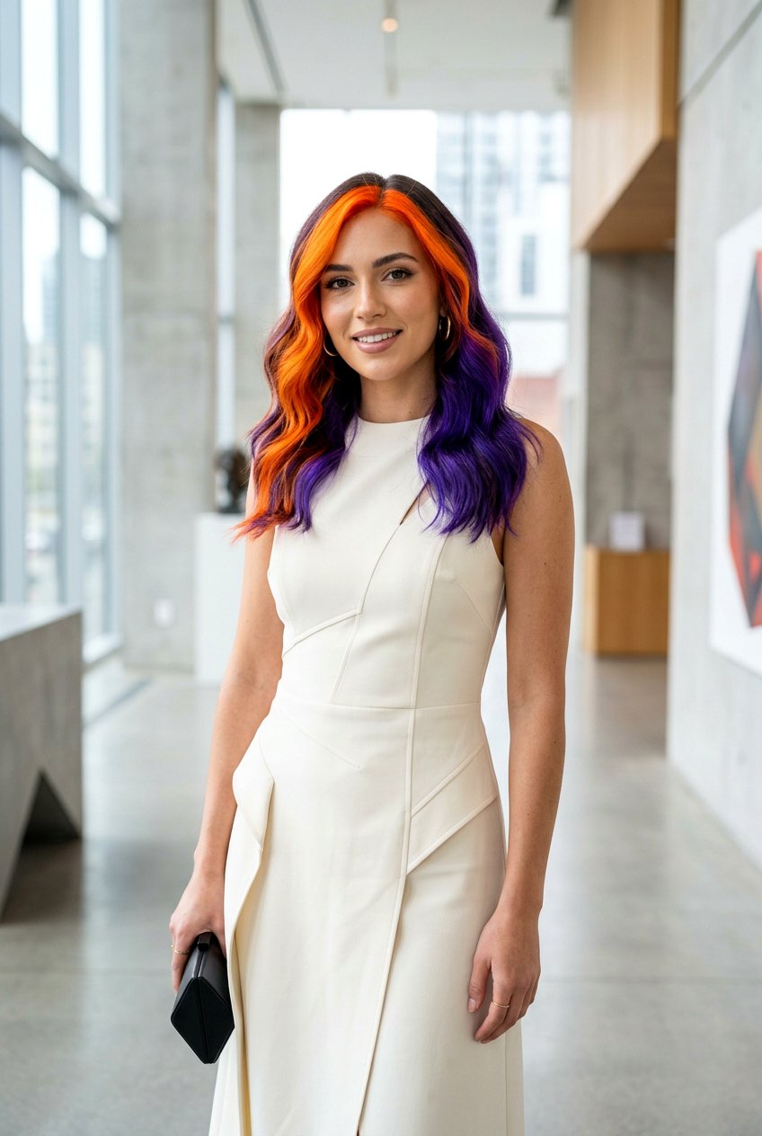 Color Block Balayage - 20 editorial hair color ideas - 20 editorial hair color ideas