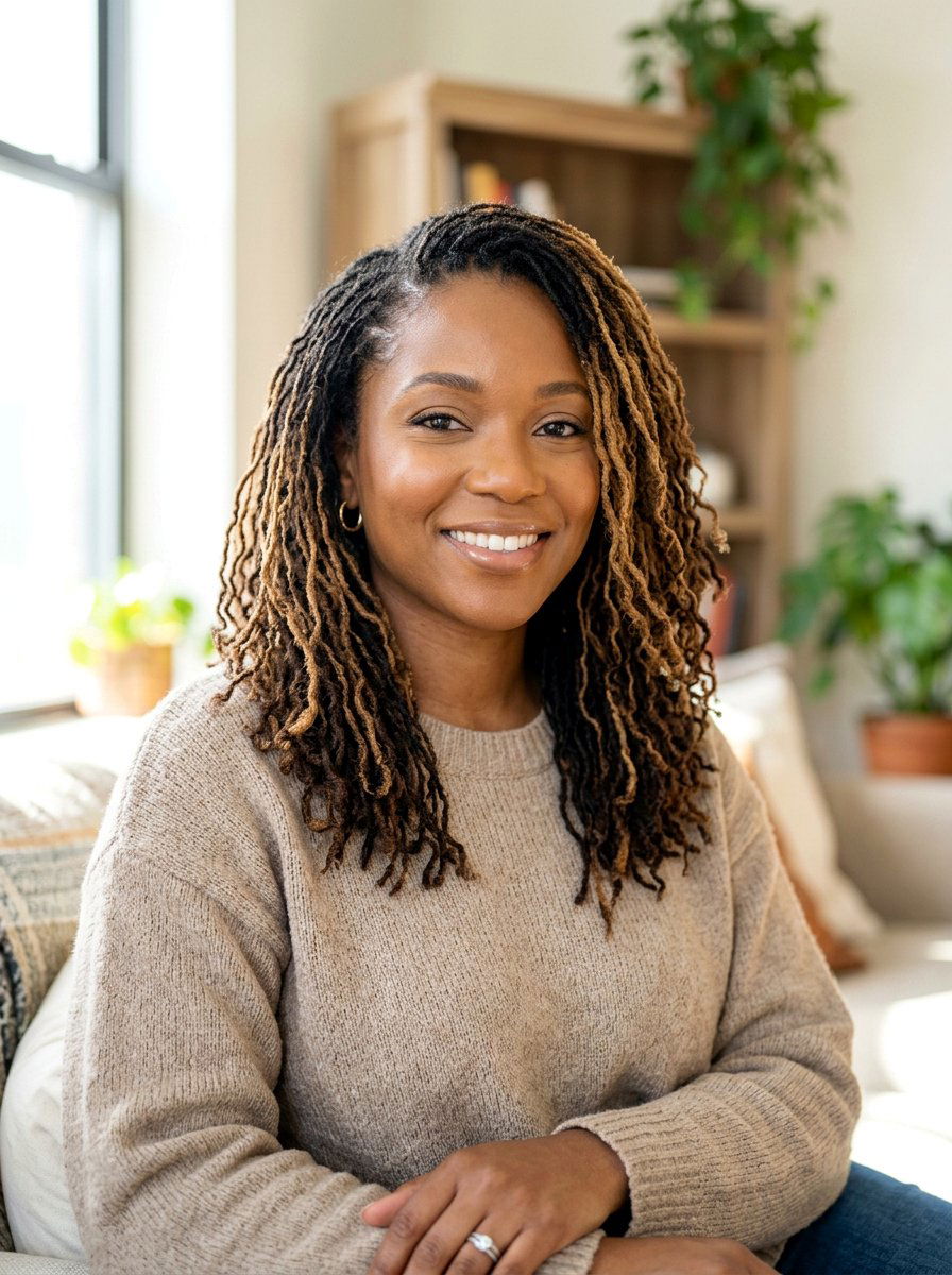 Colored Sisterlocks - 20 sisterlocks hairstyle ideas - 20 sisterlocks hairstyle ideas