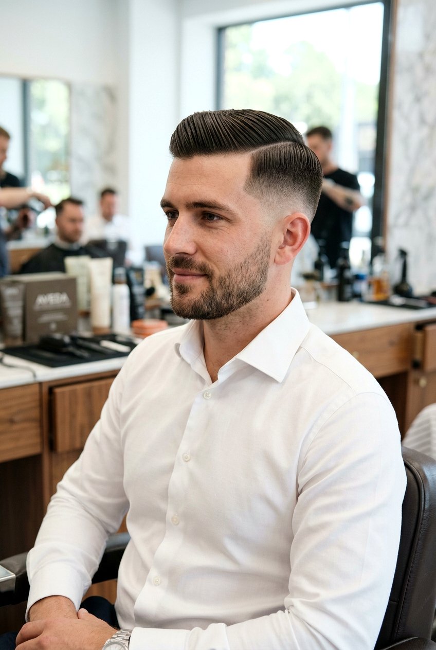 Comb Over Fade Haircut For Thick Hair - 20 men haircut ideas for thick hair - 20 men haircut ideas for thick hair