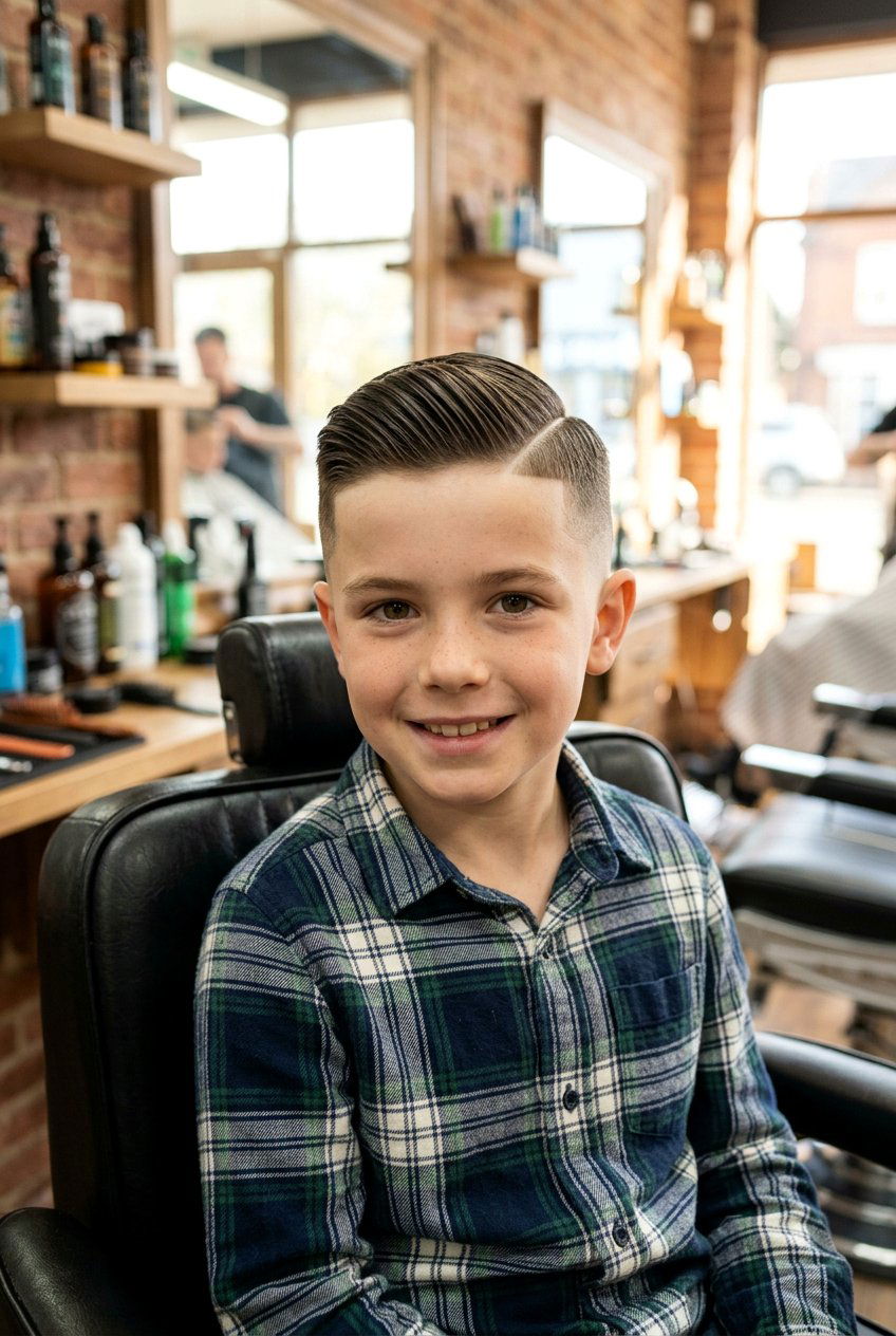 Comb Over Fade for Boys - 20 picture day haircut for boys - 20 picture day haircut for boys