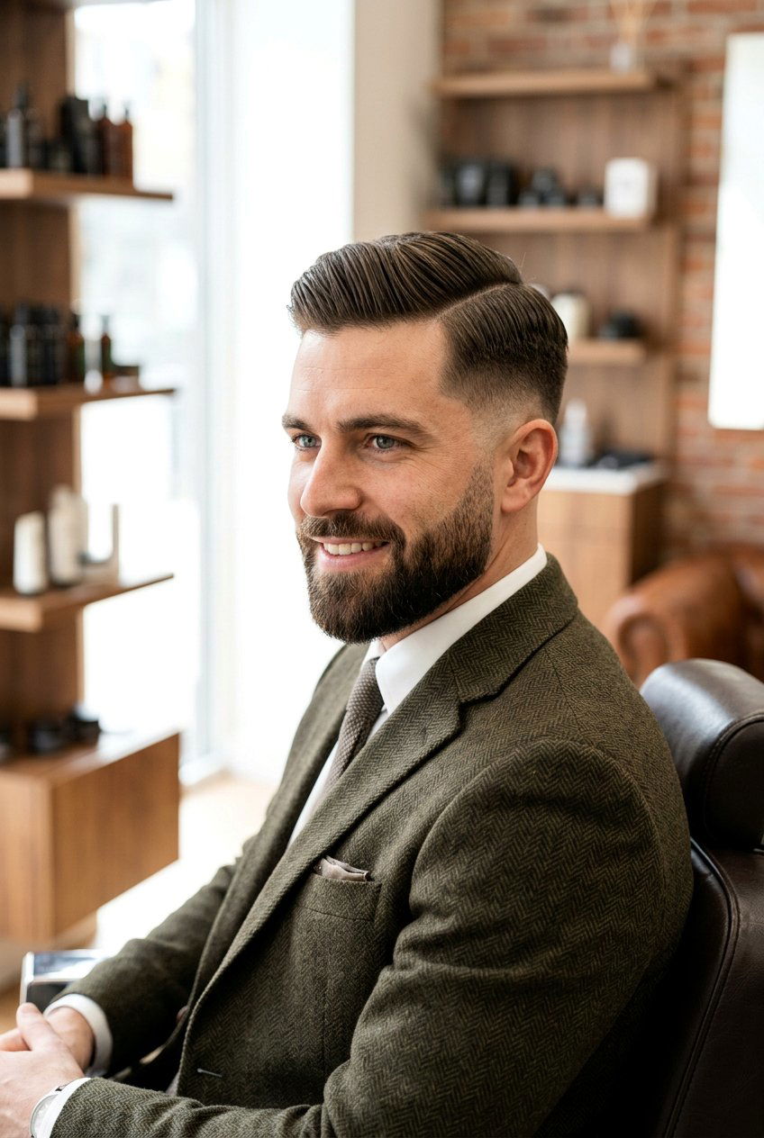 20 Dapper Boys Graduation Hairstyle with Comb Over Styles