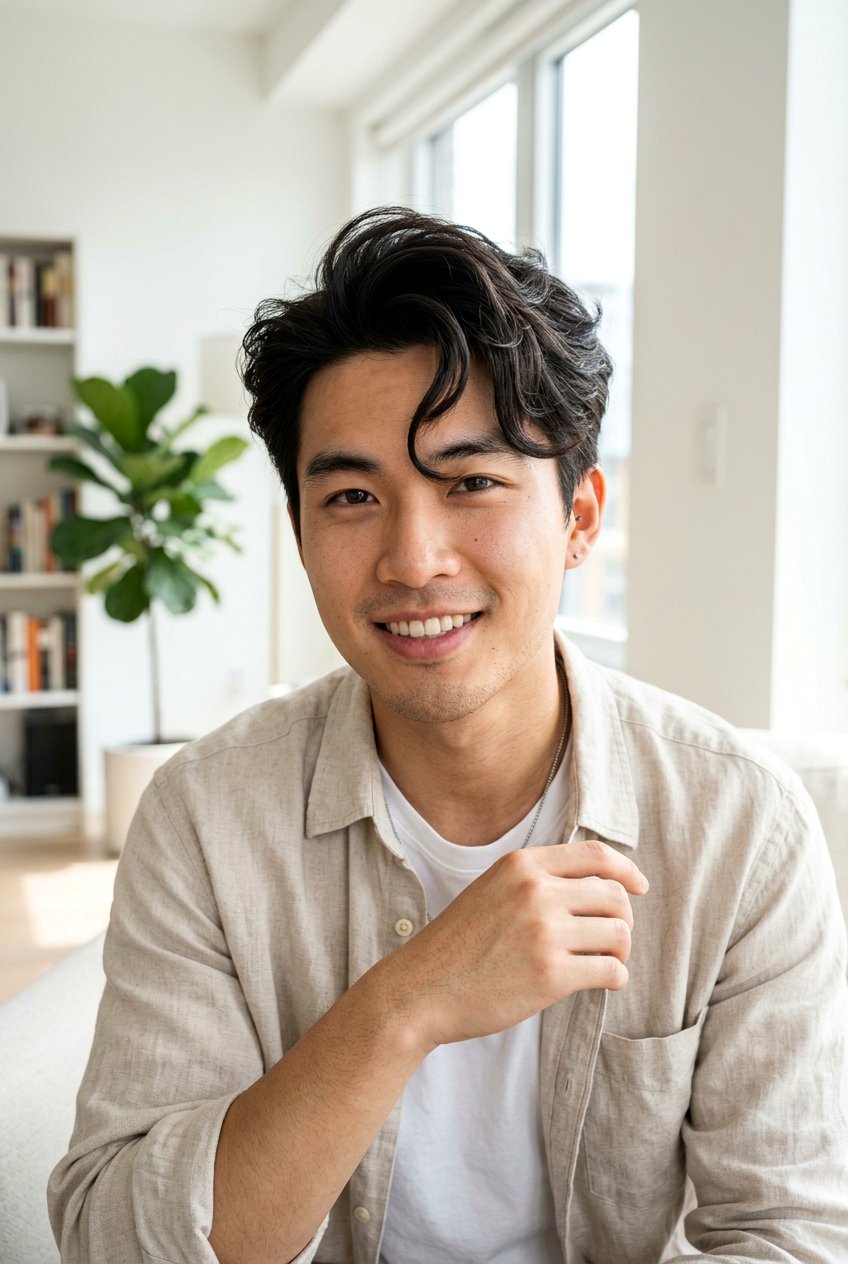 Comma Hair for Thin Hair - 20 comma hair men hairstyle - 20 comma hair men hairstyle