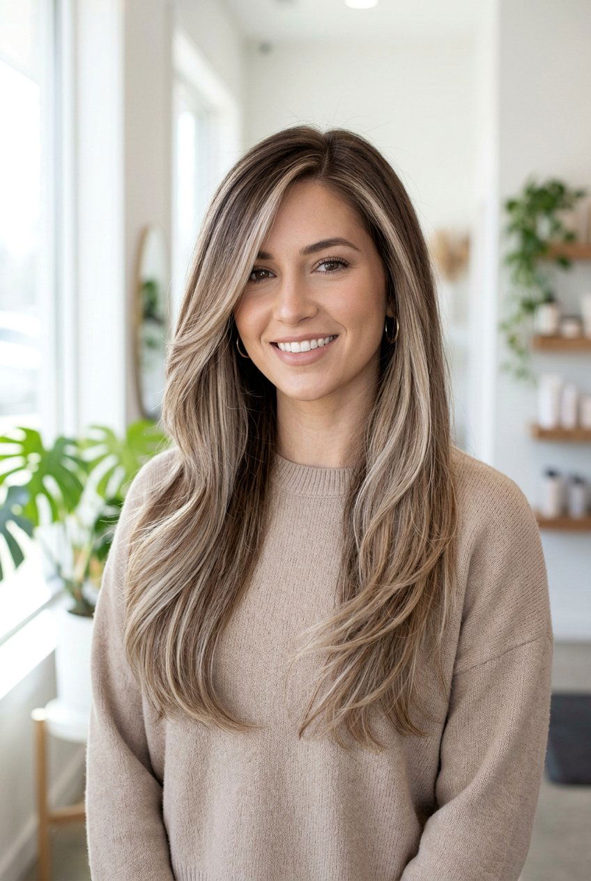 Cool Beige Blonde Balayage On Medium Brown Hair - 20 cool beige blonde balayage on brown hair - 20 cool beige blonde balayage on brown hair