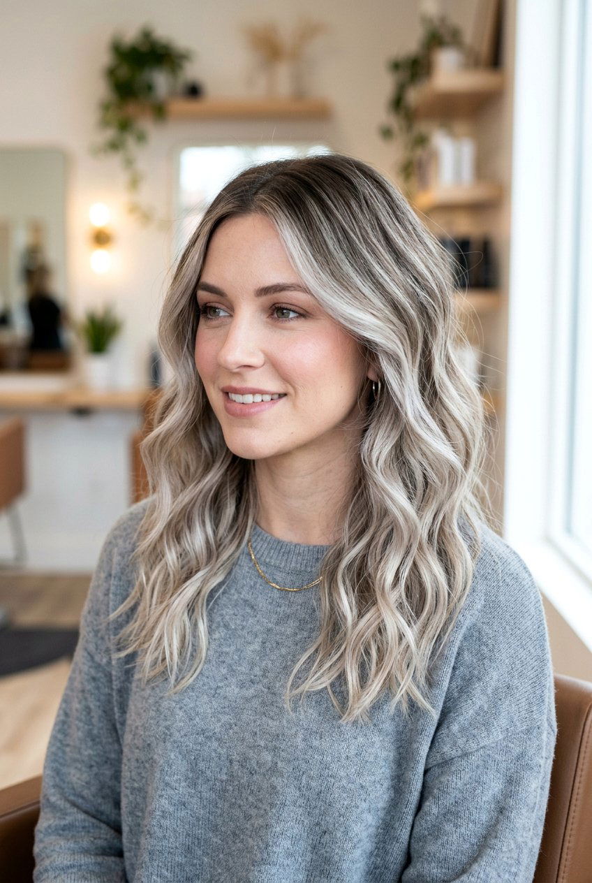 Cool Blonde Balayage - 20 hair color ideas for cool undertones - 20 hair color ideas for cool undertones