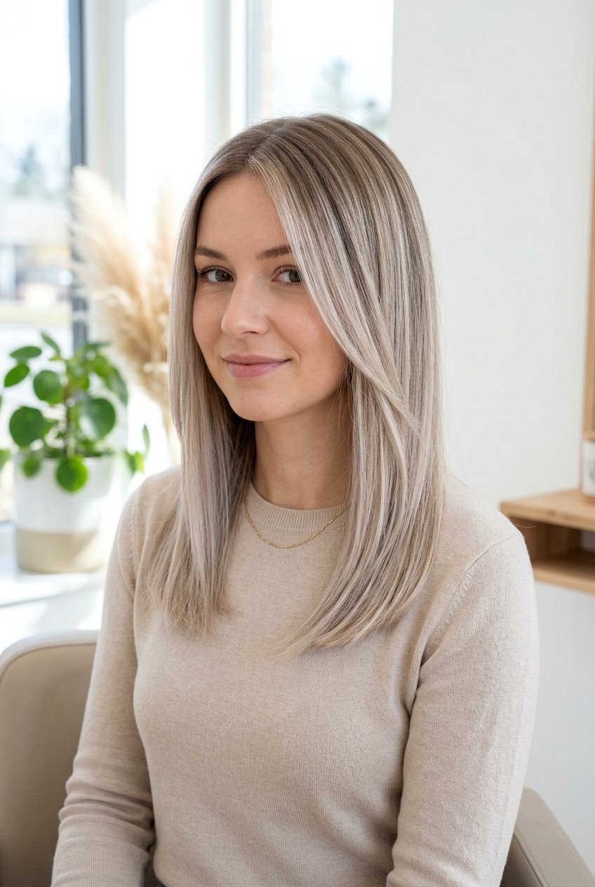 Cool Blonde Balayage On Fine Hair - 20 low maintenance blonde balayage - 20 low maintenance blonde balayage