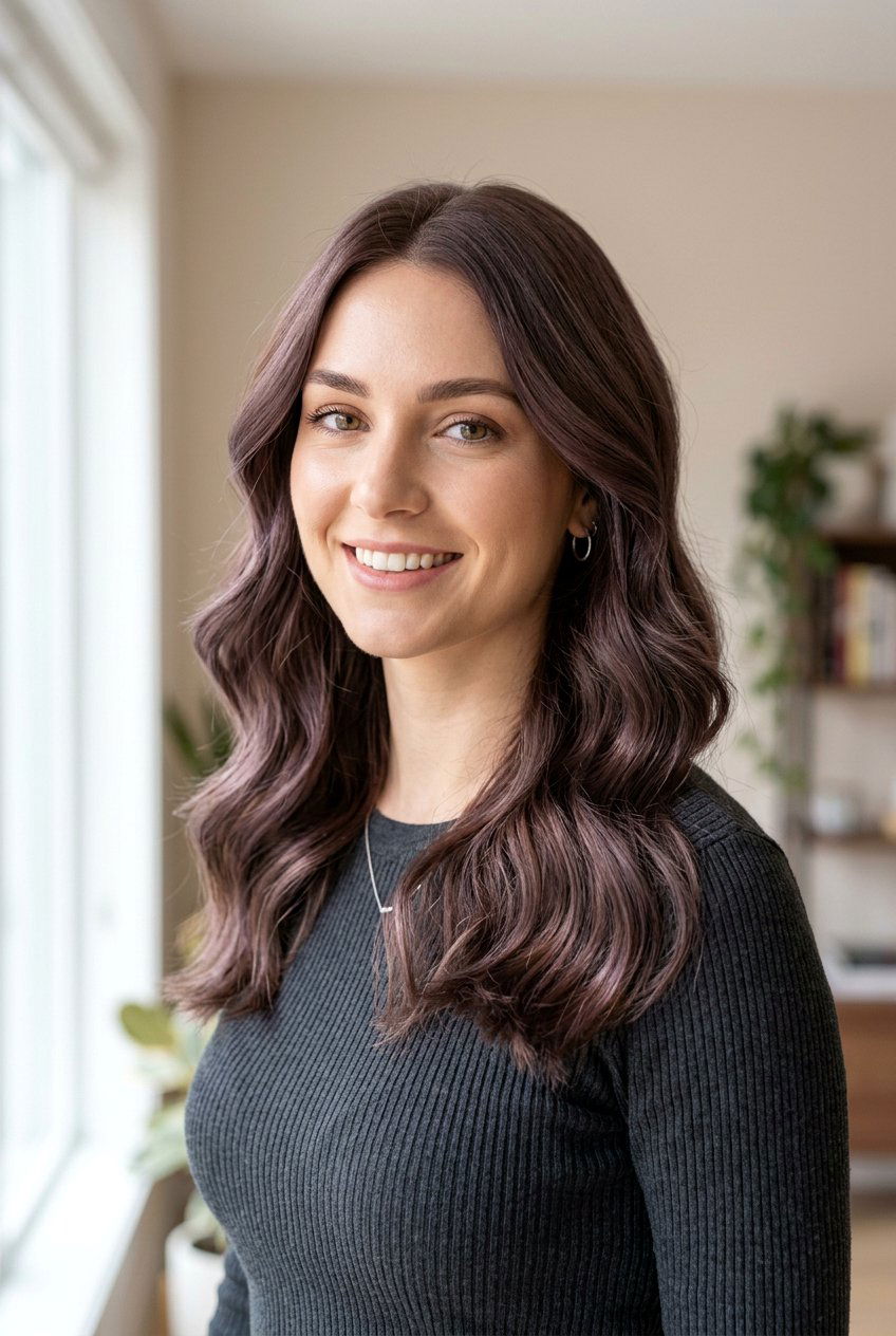 Cool Toned Chestnut - 20 cool toned brunette hair - 20 cool toned brunette hair