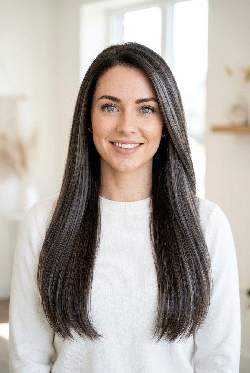 Cool Toned Dark Roast Brunette - 20 dark roast brunette hair - 20 dark roast brunette hair