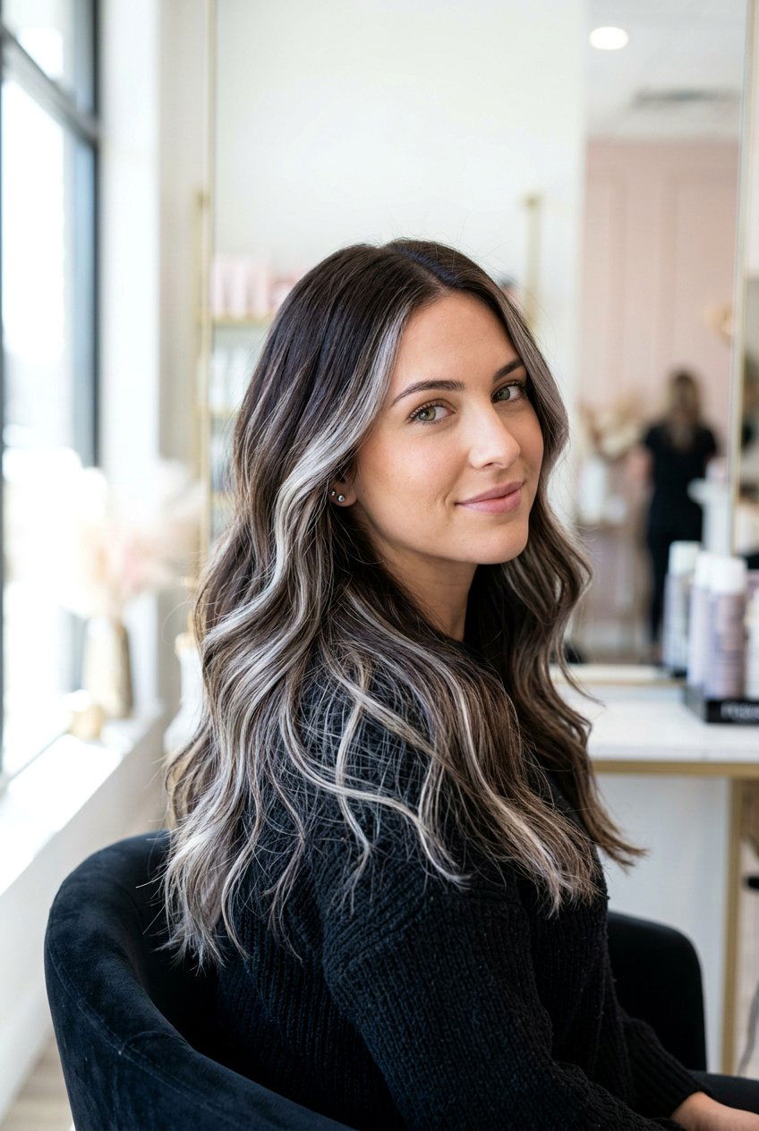 Cool toned balayage brown hair - 20 subtle balayage on brown hair - 20 subtle balayage on brown hair