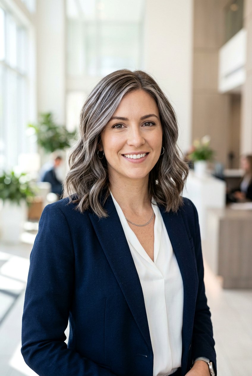 Cool toned mushroom brown with silver highlights - 20 mushroom brunette gray blend - 20 mushroom brunette gray blend