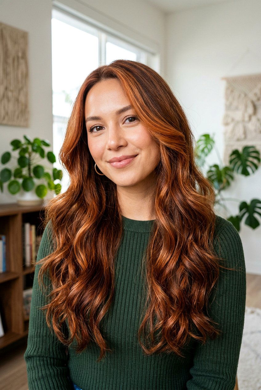 Copper Auburn Hair - 20 red hair color for dark hair - 20 red hair color for dark hair