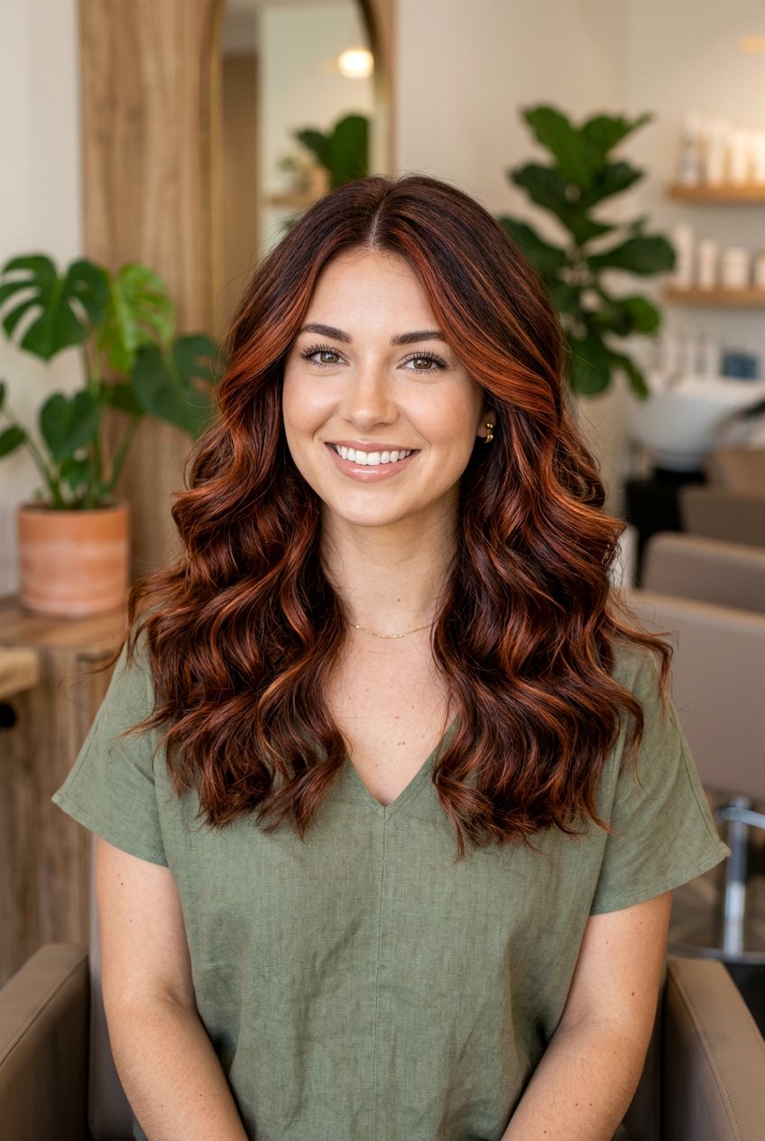 Copper Babylights For Dark Brown Hair - 20 babylights for dark brunette hair - 20 babylights for dark brunette hair