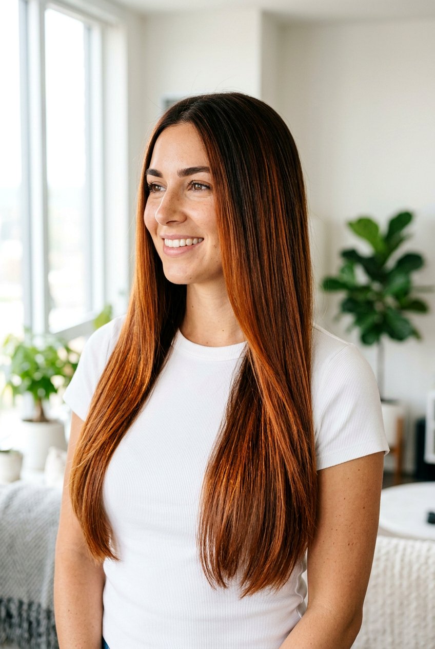 Copper Balayage Hair Color - 20 salon fresh hair color ideas - 20 salon fresh hair color ideas