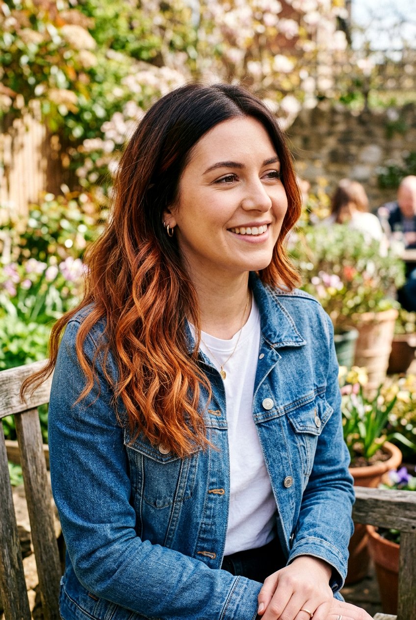 Copper Balayage On Brown Hair - 20 natural looking copper hair color - 20 natural looking copper hair color