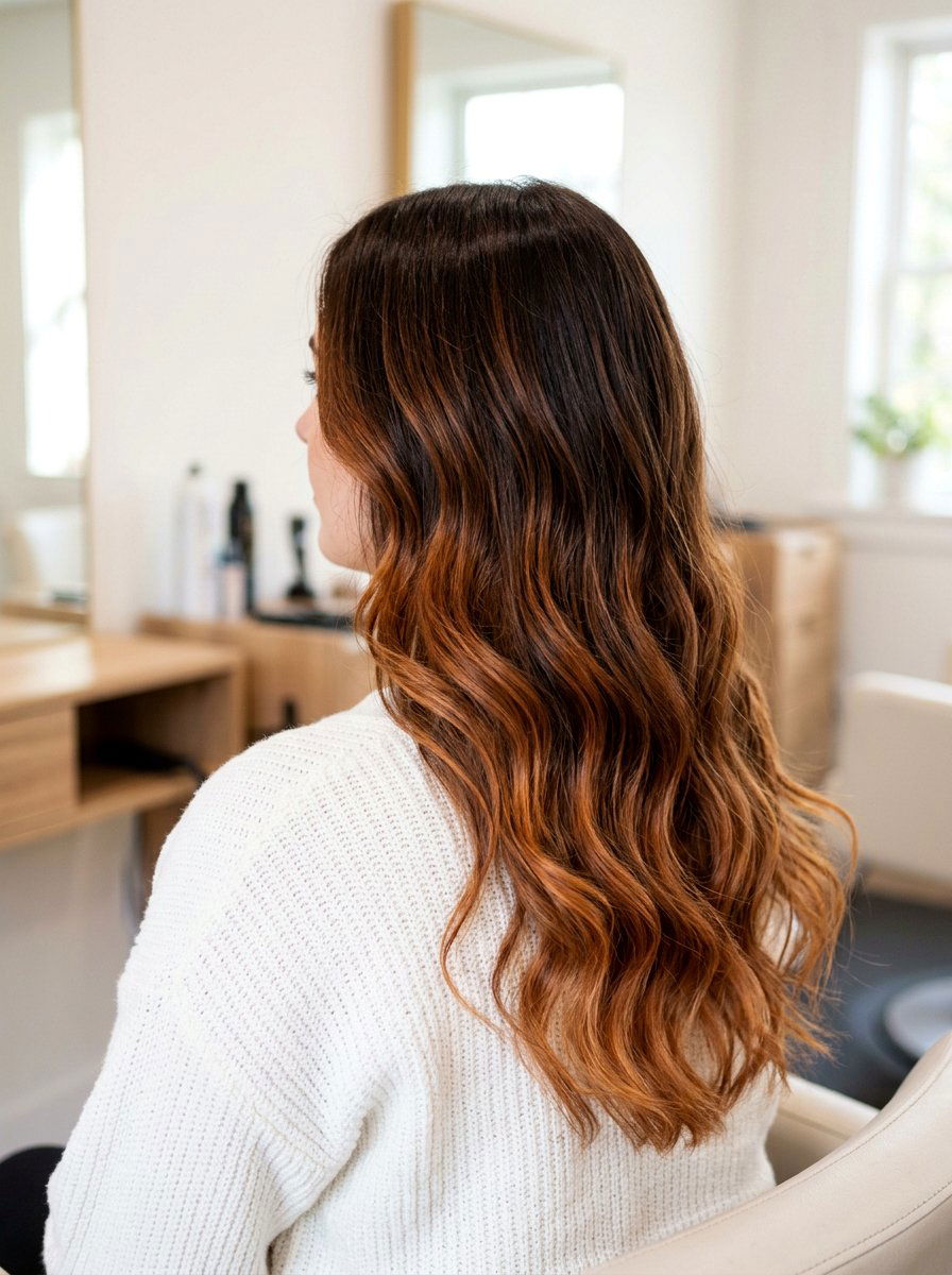 Copper Balayage On Long Hair - 20 trending copper hair ideas for women - 20 trending copper hair ideas for women