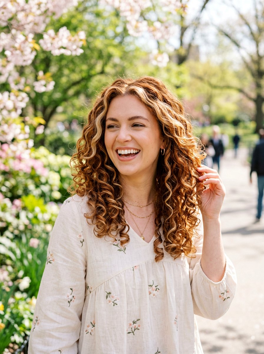 Copper Blonde Balayage Curly Hair - 20 copper blonde balayage for spring - 20 copper blonde balayage for spring