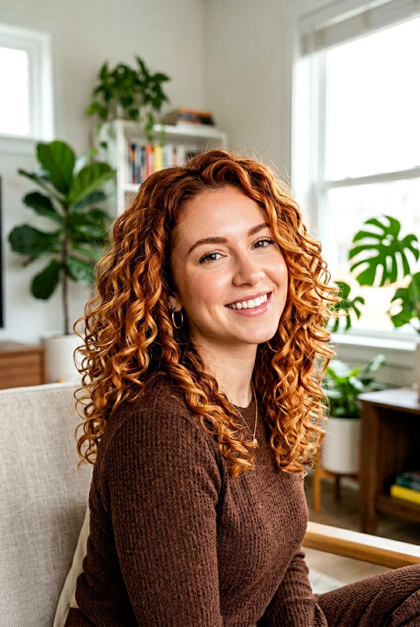 Copper Blonde Balayage Curly Lob - 20 blonde balayage for curly lob - 20 blonde balayage for curly lob