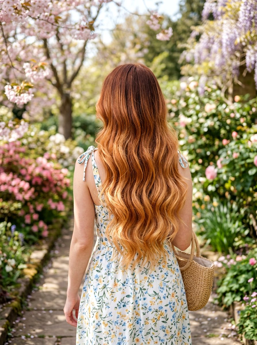 Copper Blonde Balayage Long Hair - 20 copper blonde balayage for spring - 20 copper blonde balayage for spring