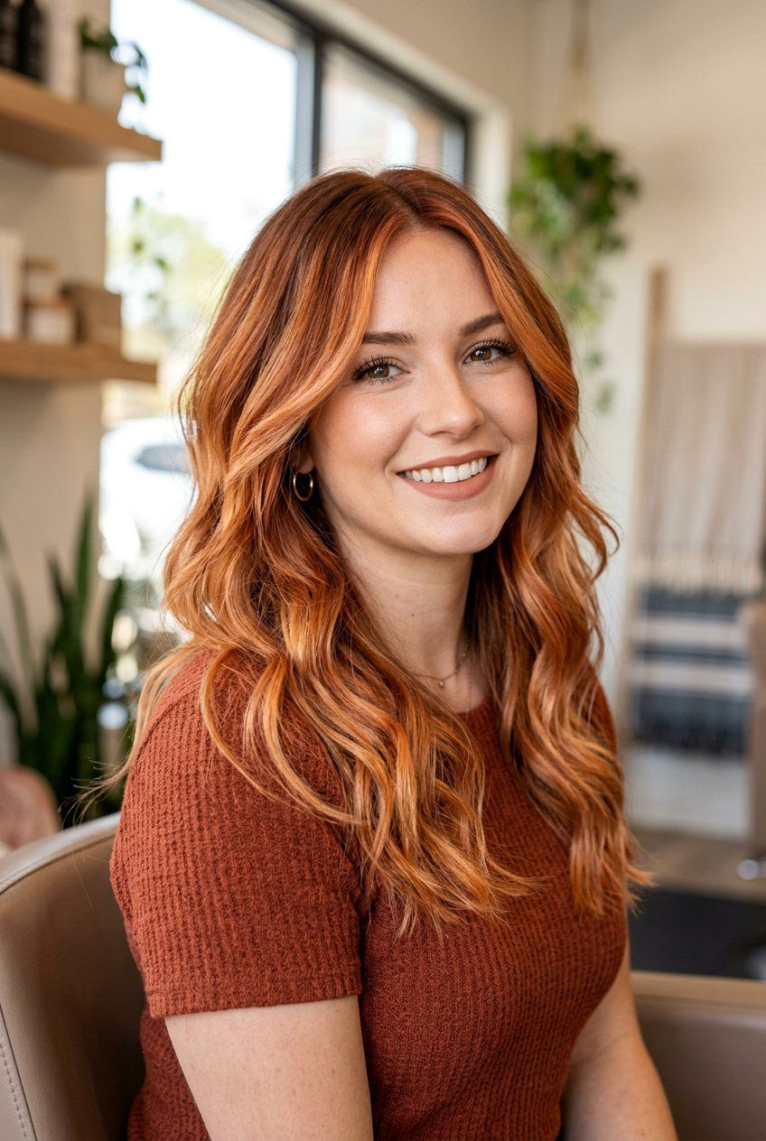 Copper Blonde Balayage Shoulder Length Layered Cut - 20 blonde balayage for shoulder length layers - 20 blonde balayage for shoulder length layers