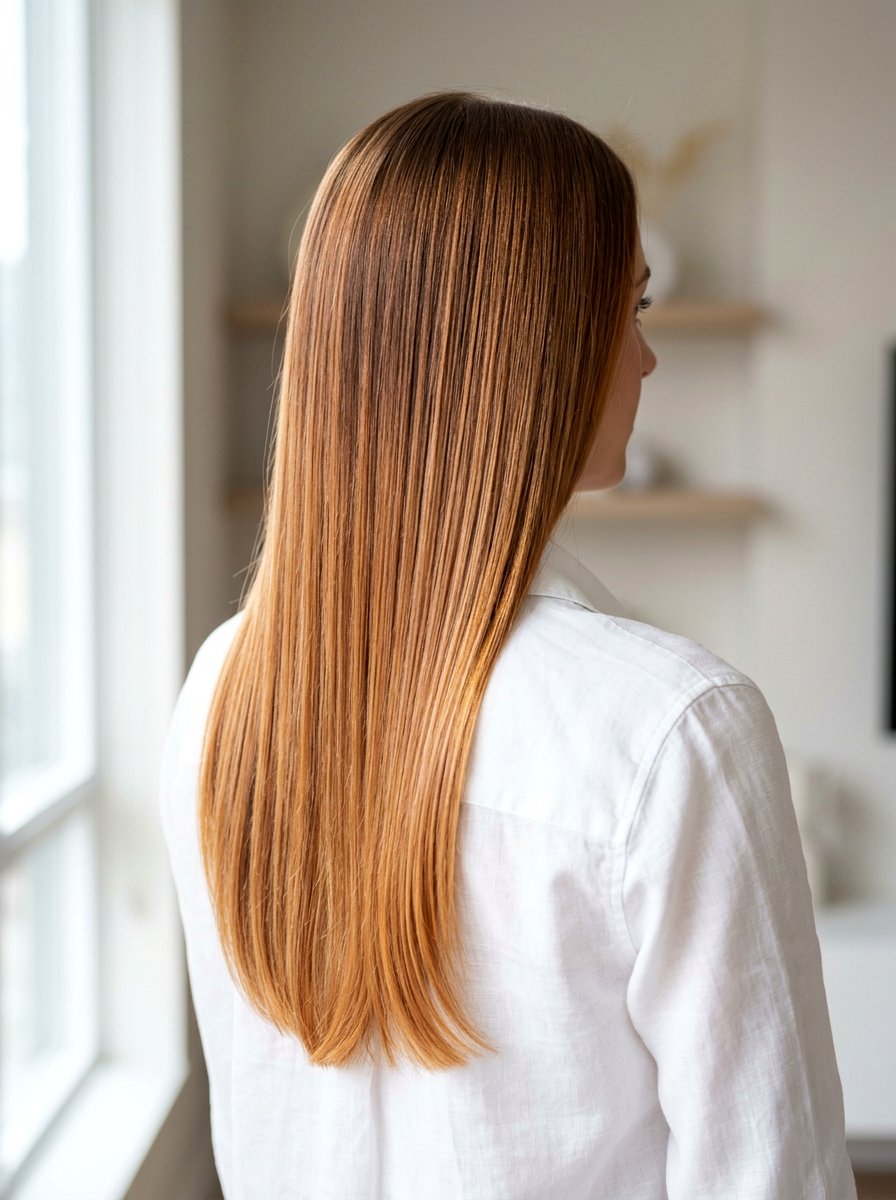 Copper Blonde Balayage Straight Hair - 20 copper blonde balayage for spring - 20 copper blonde balayage for spring