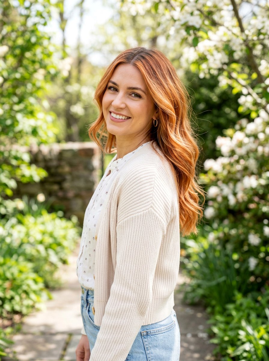 20 Gorgeous Copper Blonde Balayage Looks Perfect for Spring