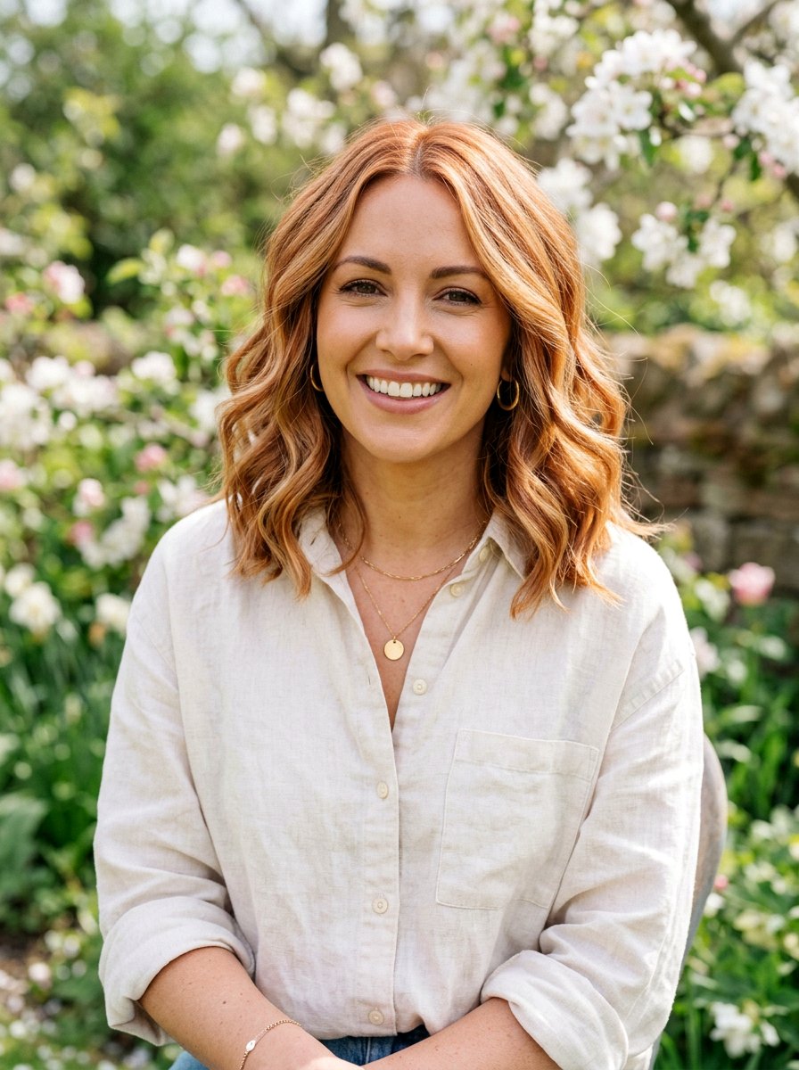 Copper Blonde Lob - 20 spring copper blonde hair color - 20 spring copper blonde hair color