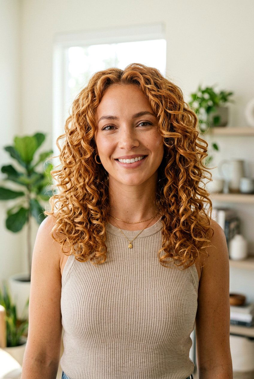 Copper Blonde On Curly Hair - 20 copper blonde hair color - 20 copper blonde hair color